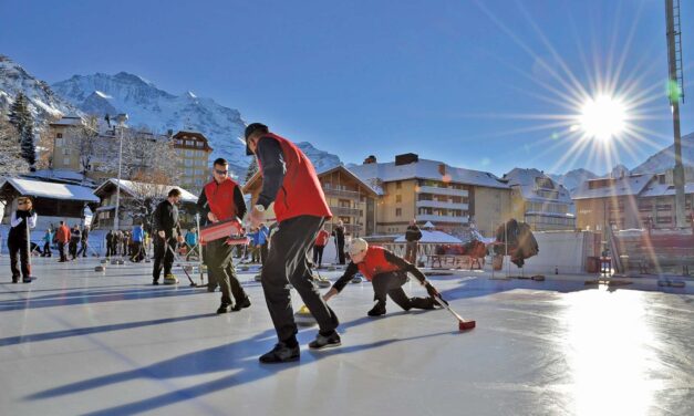 Open Air Curling SM 2023 im Berner Oberland