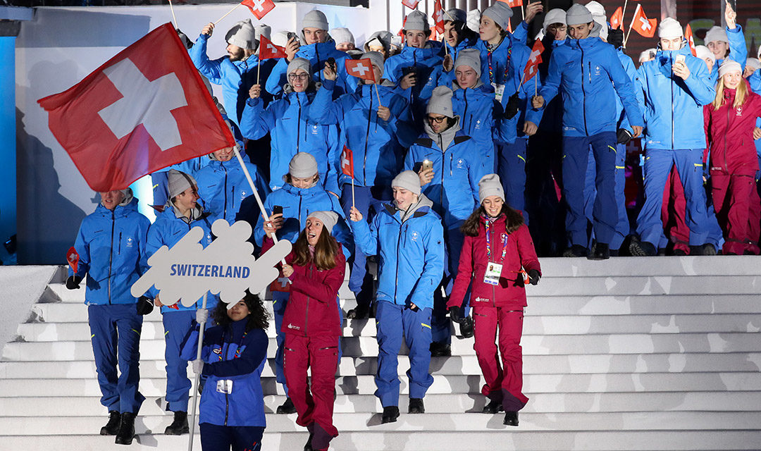 Das Olympische Feuer ist zurück in Lausanne!